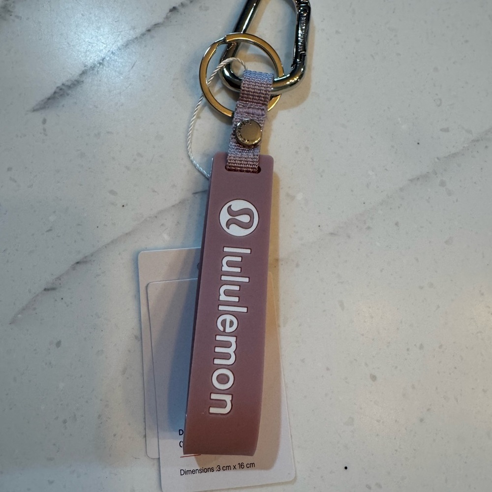 Lululemon Athletica Mauve Keychain Holder